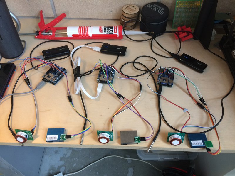 Photo of three sets of smogoff electronics