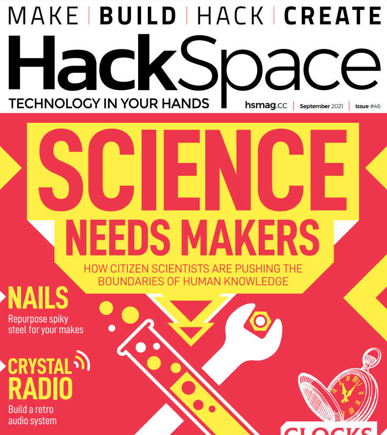 HackSpace magazine front page